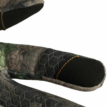 ScentLok BE:1 Trek midweight gloves, palm grip detail improves handling in cool conditions.