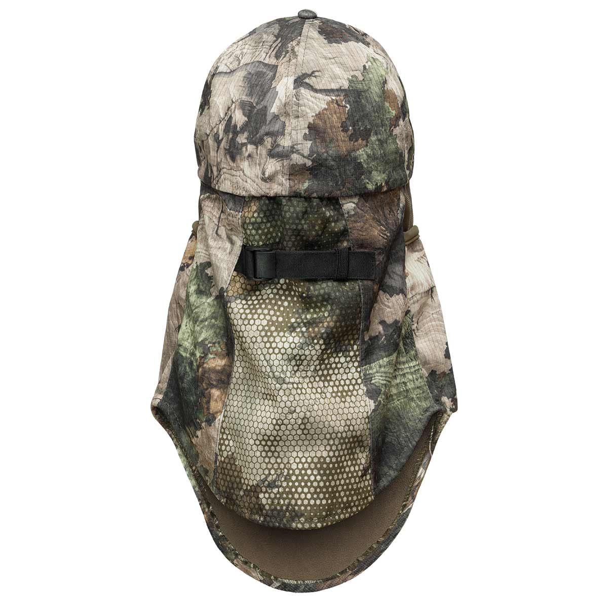 ScentLok Lightweight Ultimate Headcover Mossy Oak Terra Gila camouflage ideal for stealthy stalking.