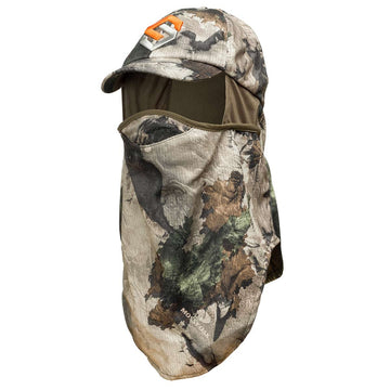 ScentLok Lightweight Ultimate Headcover ventilated mesh ear panels keep ears cool and comfortable.
