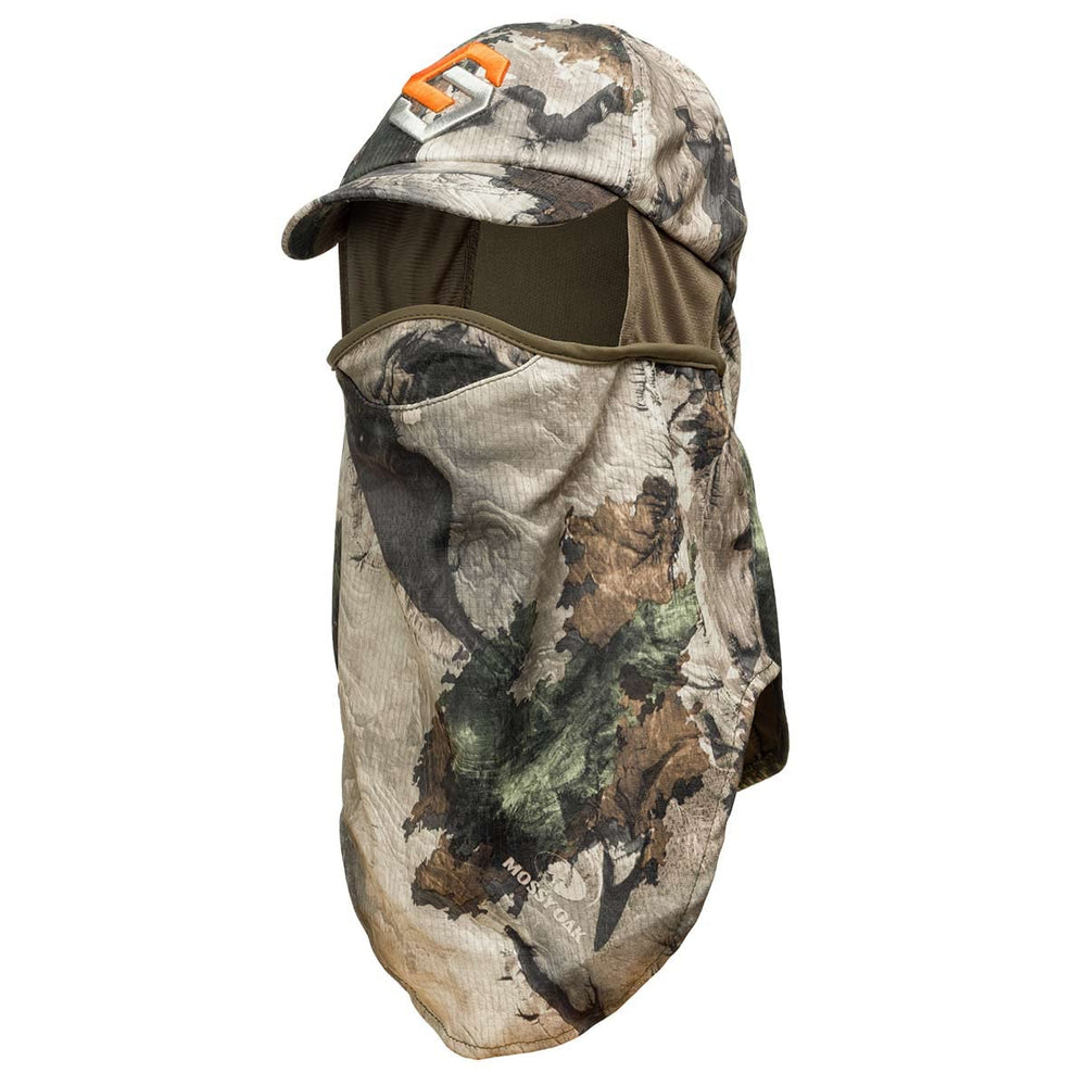 ScentLok Lightweight Ultimate Headcover ventilated mesh ear panels keep ears cool and comfortable.