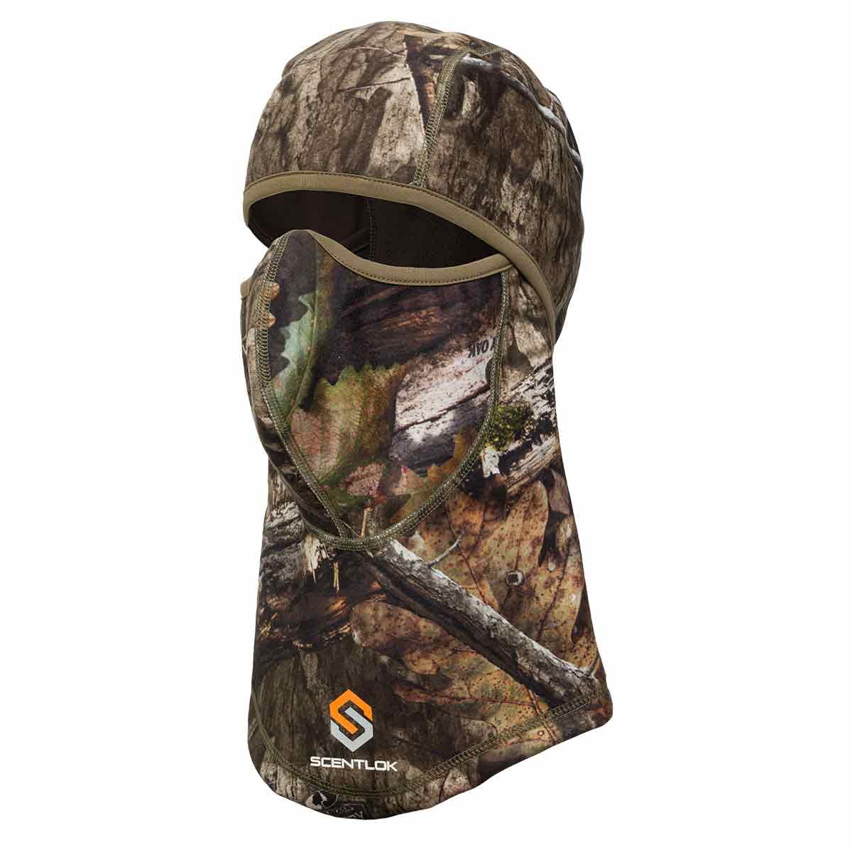 ScentLok Midweight Headcover camouflage wear suited for hunting and camping.