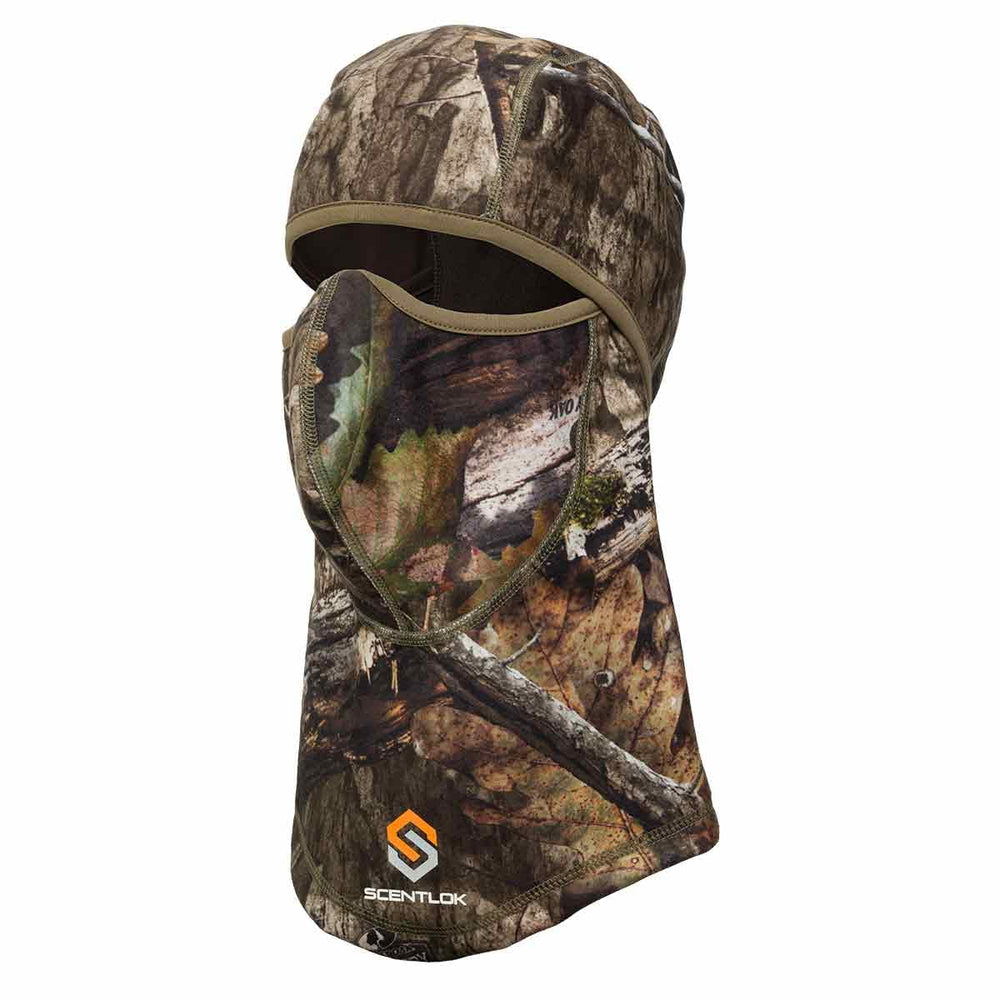 ScentLok Midweight Headcover camouflage wear suited for hunting and camping.