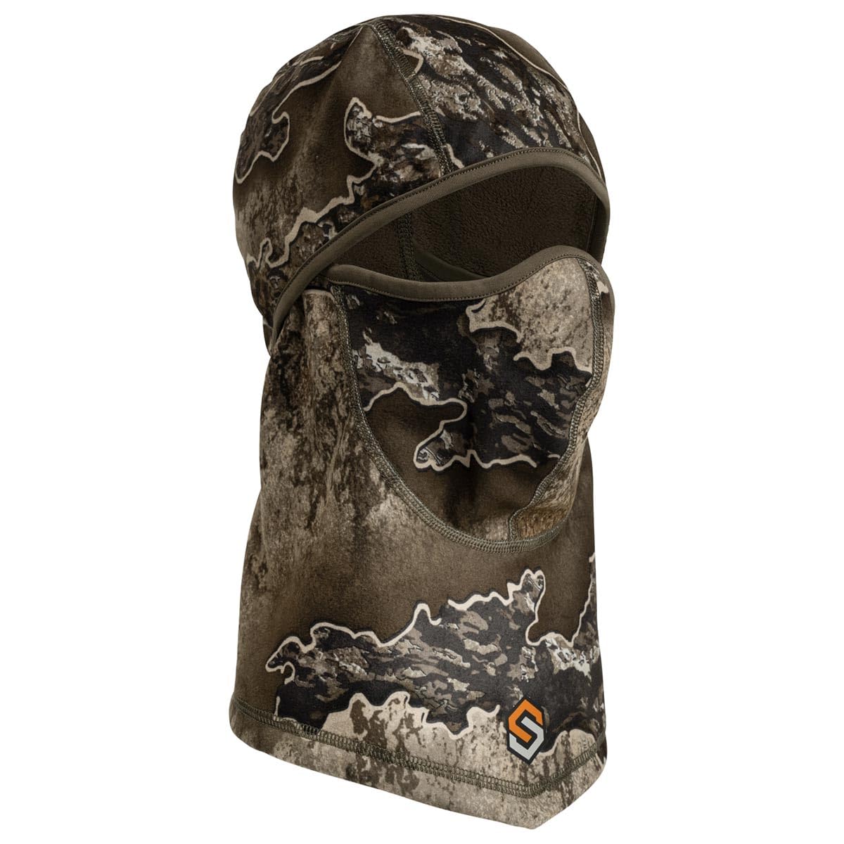 ScentLok midweight headcover closeup shows breathable fabric and scent-control suitability.