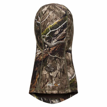 ScentLok Midweight Headcover eye-opening fit ensures clear vision during hunts.