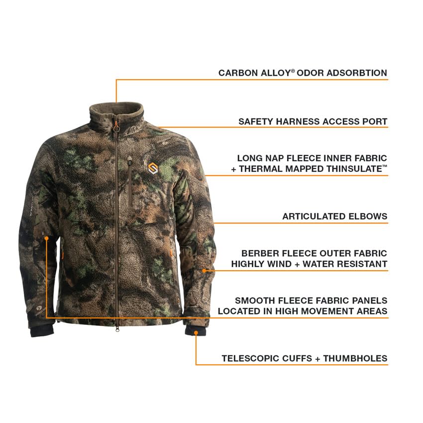 ScentLok Revenant Pro articulated elbows provide full motion for archery hunts