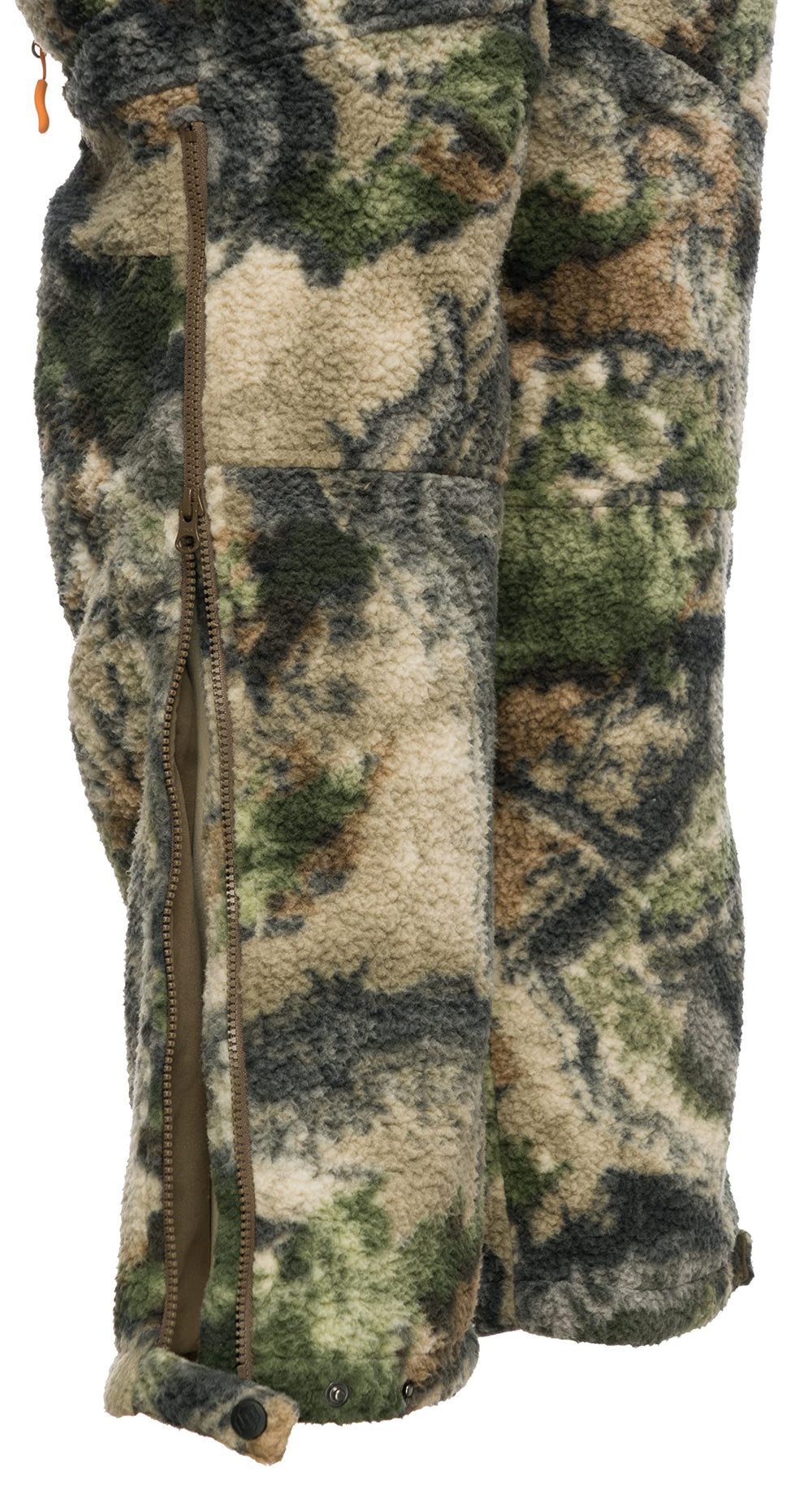 ScentLok Revenant Pro suspenders and adjusters for a secure fit.