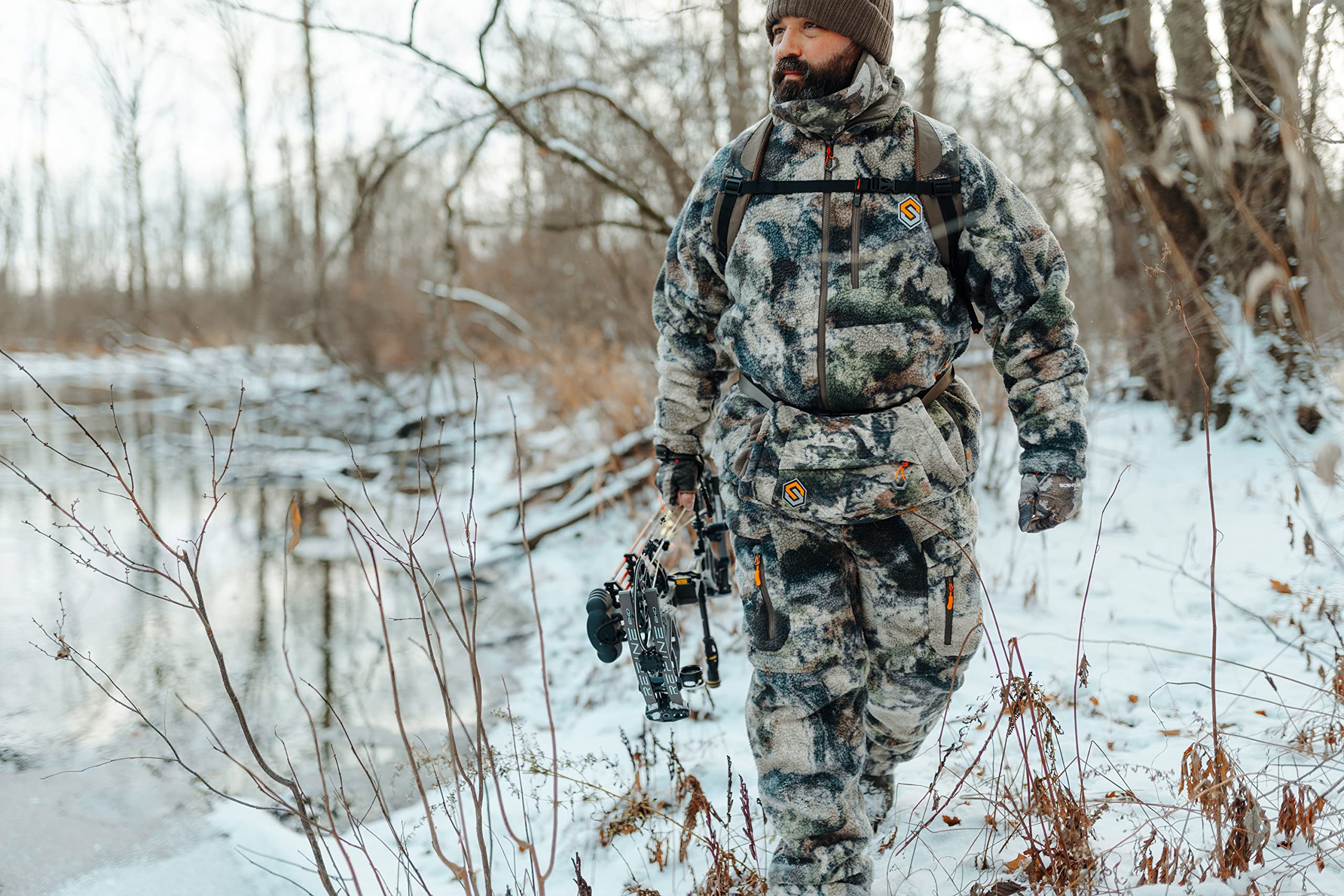ScentLok Revenant Pro thermal-mapped Thinsulate insulation provides warmth without bulk.