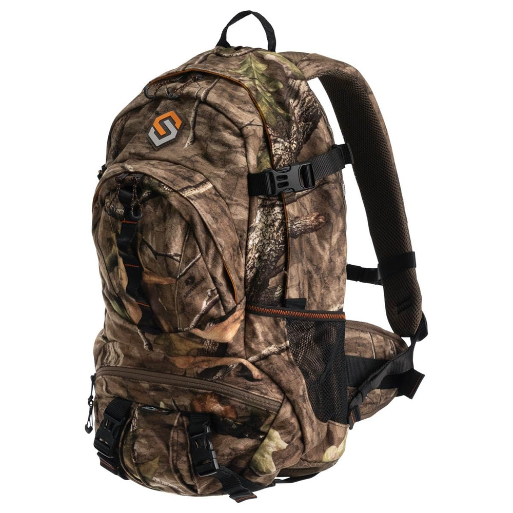 ScentLok Rogue Backpack hydration pocket and hose slot for field hydration
