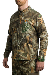 ScentLok Savanna Aero Crosshair carbon-alloy close-up reveals odor-adsorbing fabric technology