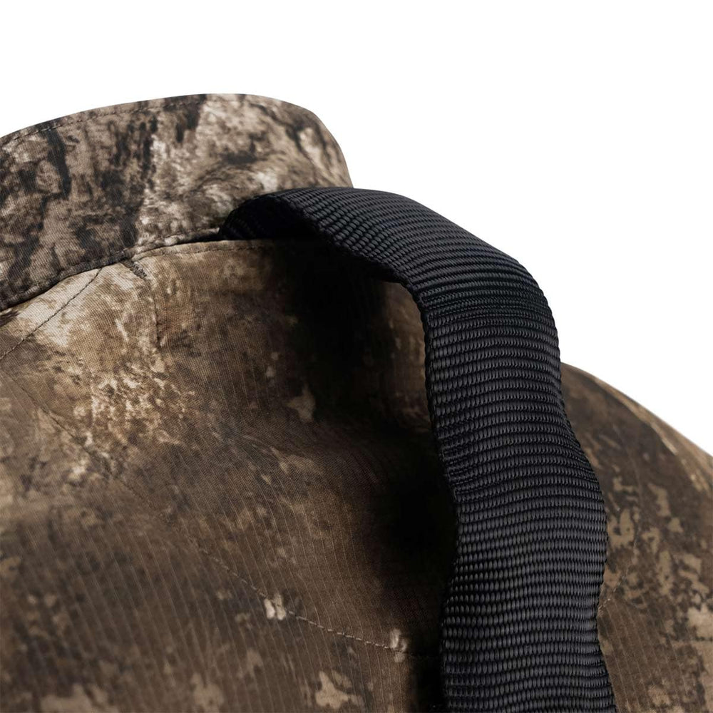 ScentLok Savanna Aero Fuse jacket side view highlighting mobility in camo