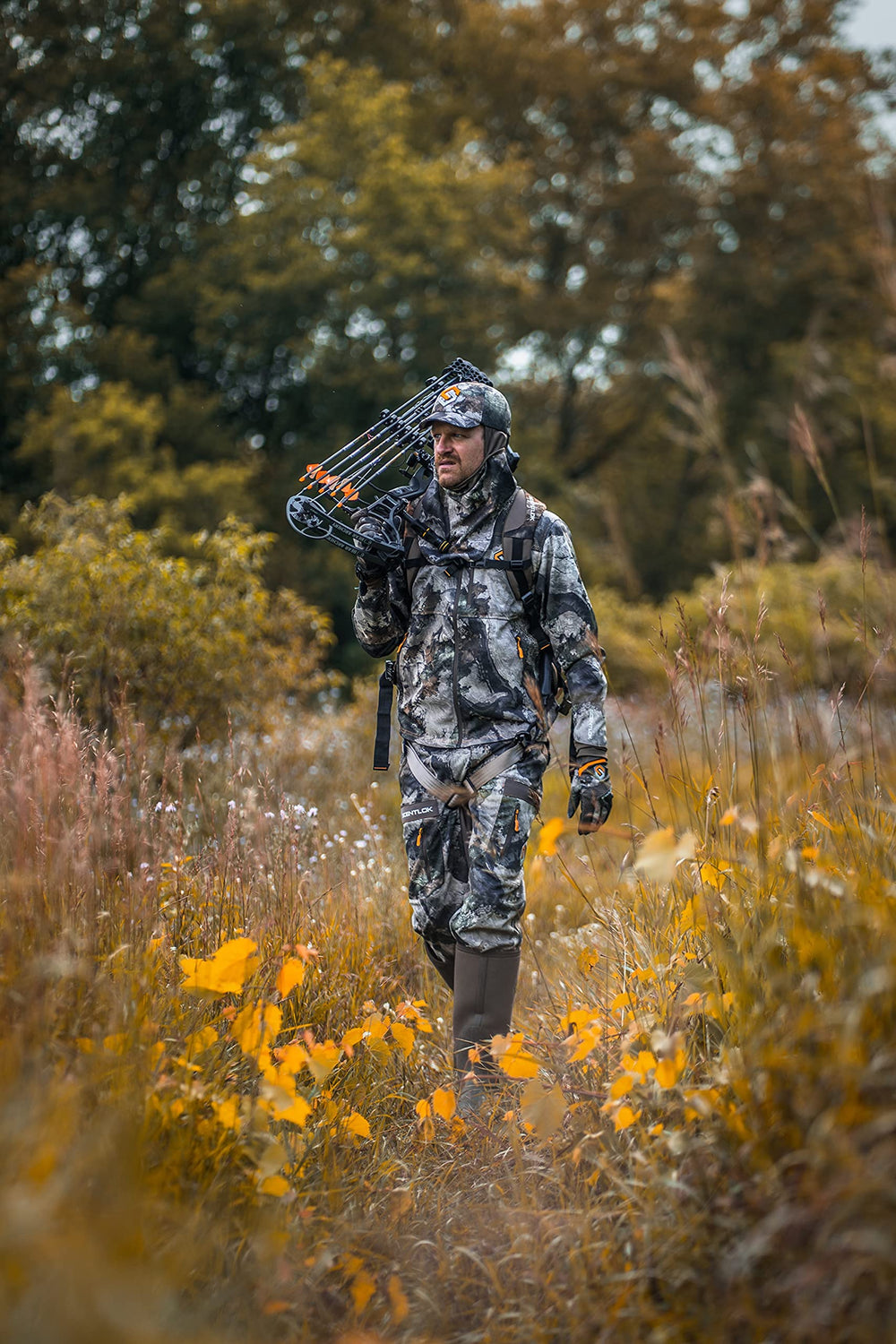 ScentLok Savanna Aero jacket camo pattern showcases concealment in diverse terrains