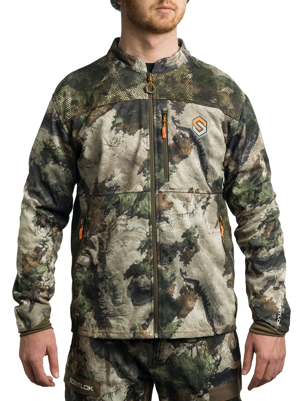 ScentLok Savanna Aero jacket front view emphasizes stealth-ready design for warm-weather hunts