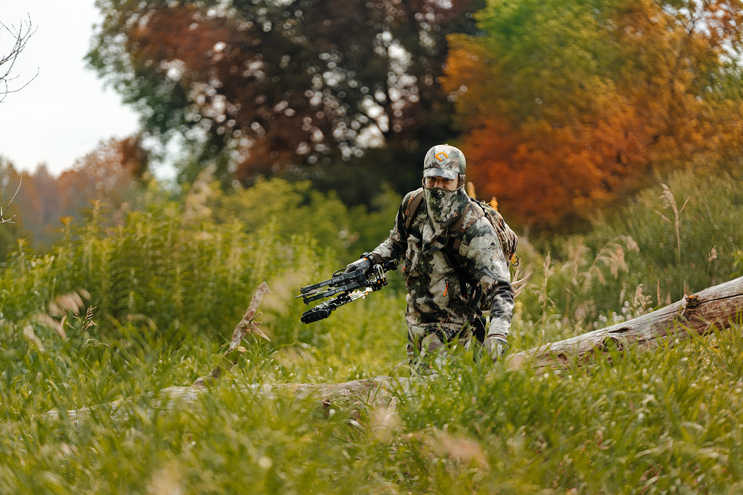 ScentLok Savanna Aero jacket worn in warm hunts demonstrates moisture-wicking comfort