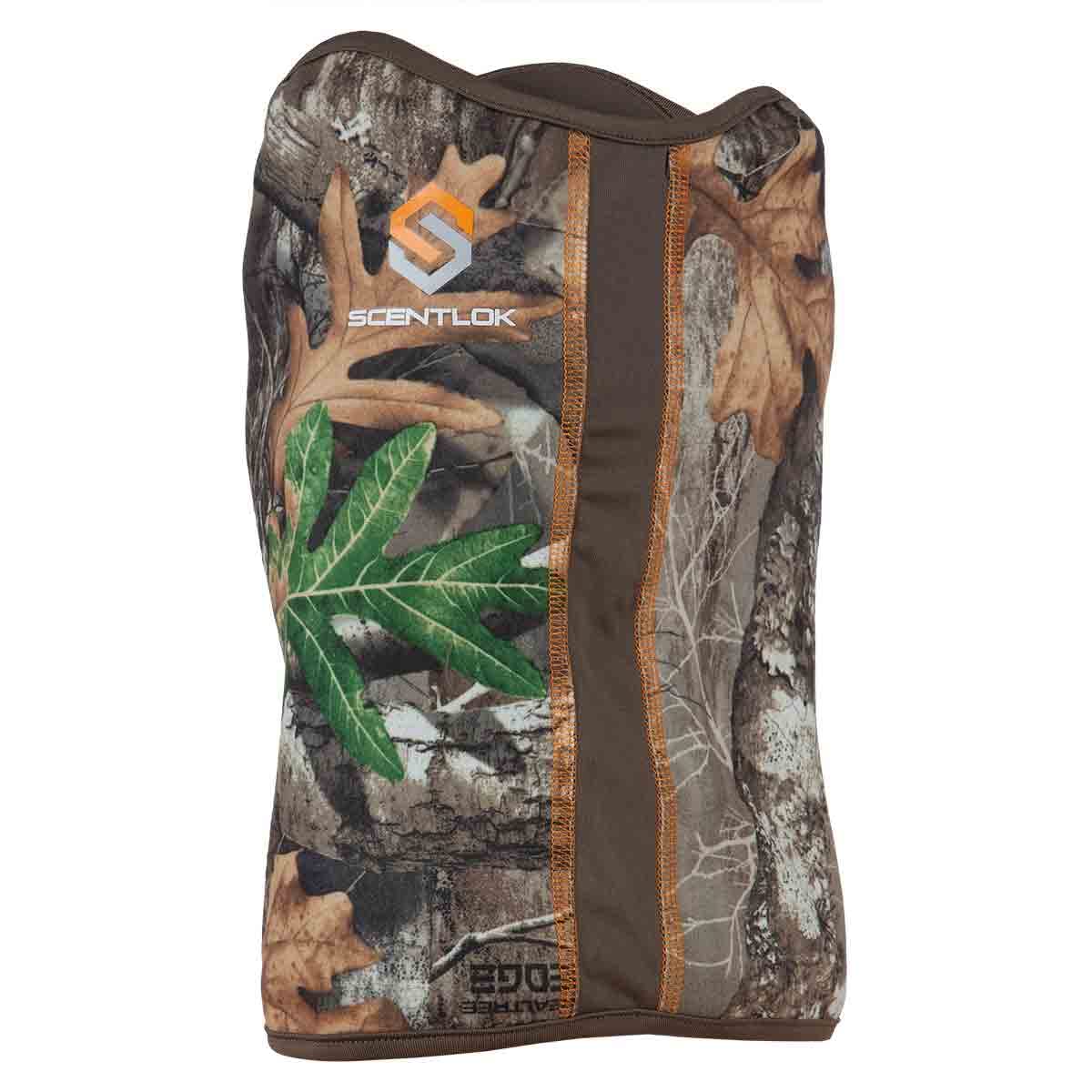 ScentLok Savanna gaiter front view showing full coverage and stealth.
