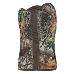 ScentLok Savanna gaiter nose tab close-up emphasizing articulation and comfort.