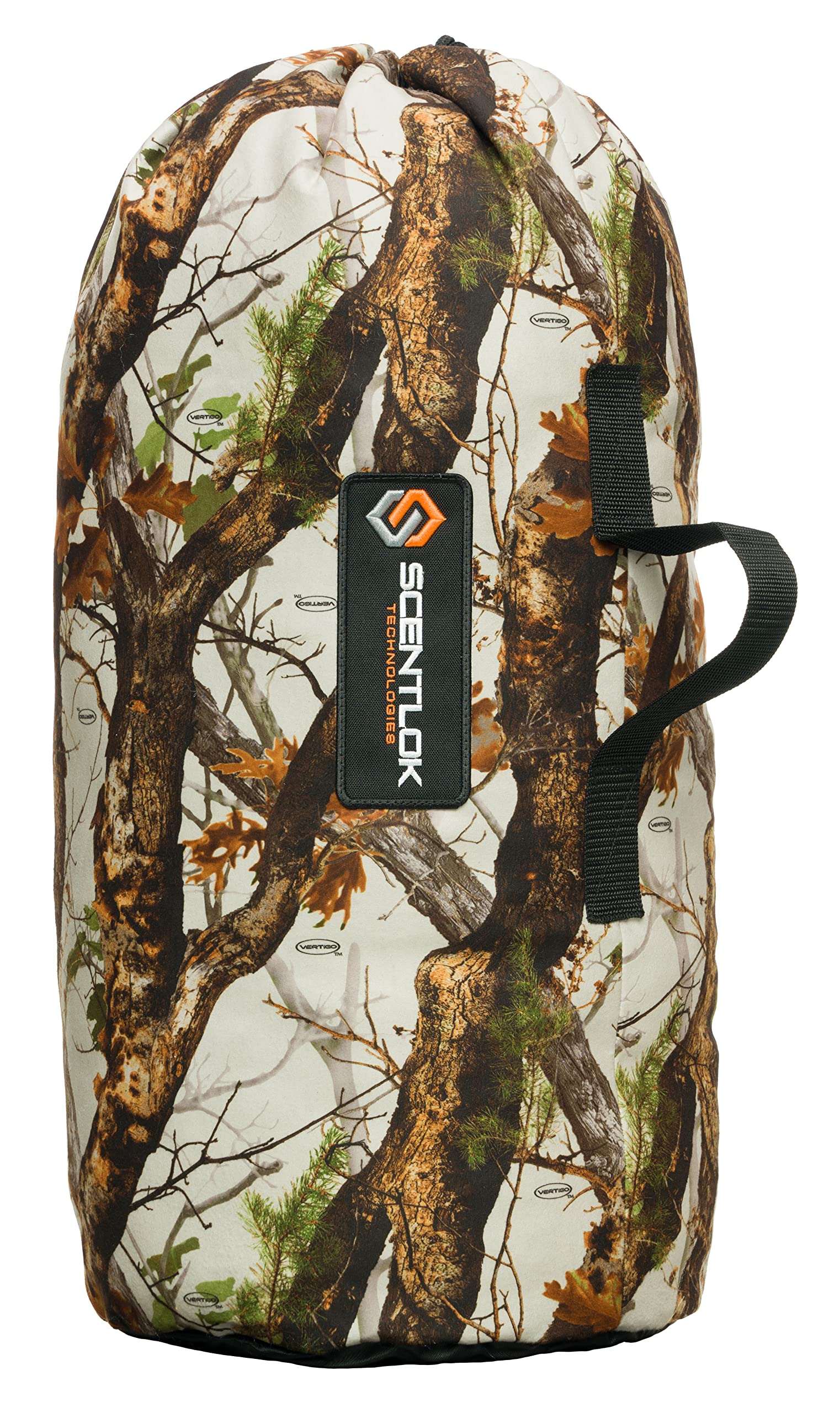 ScentLok Stuff Sack Duffel closed lid showing compact scent-control storage.