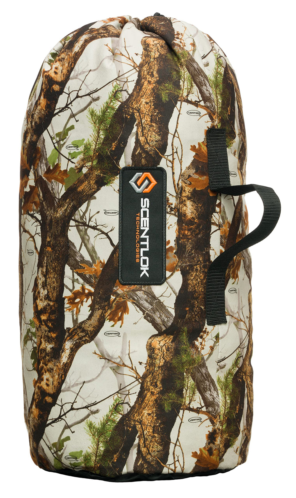 ScentLok Stuff Sack Duffel closed lid showing compact scent-control storage.