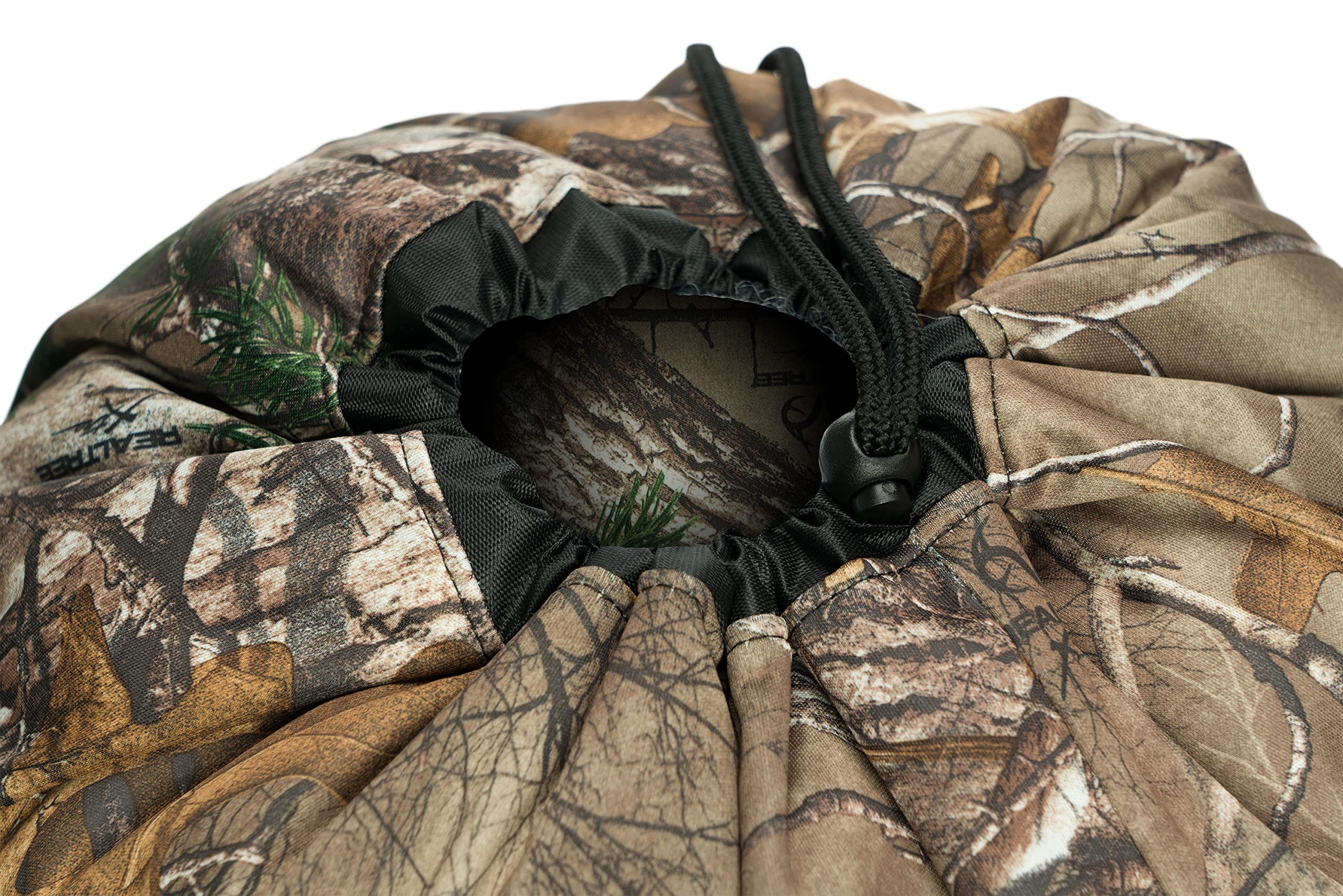ScentLok Stuff Sack Duffel open with gear ready for quick pack.