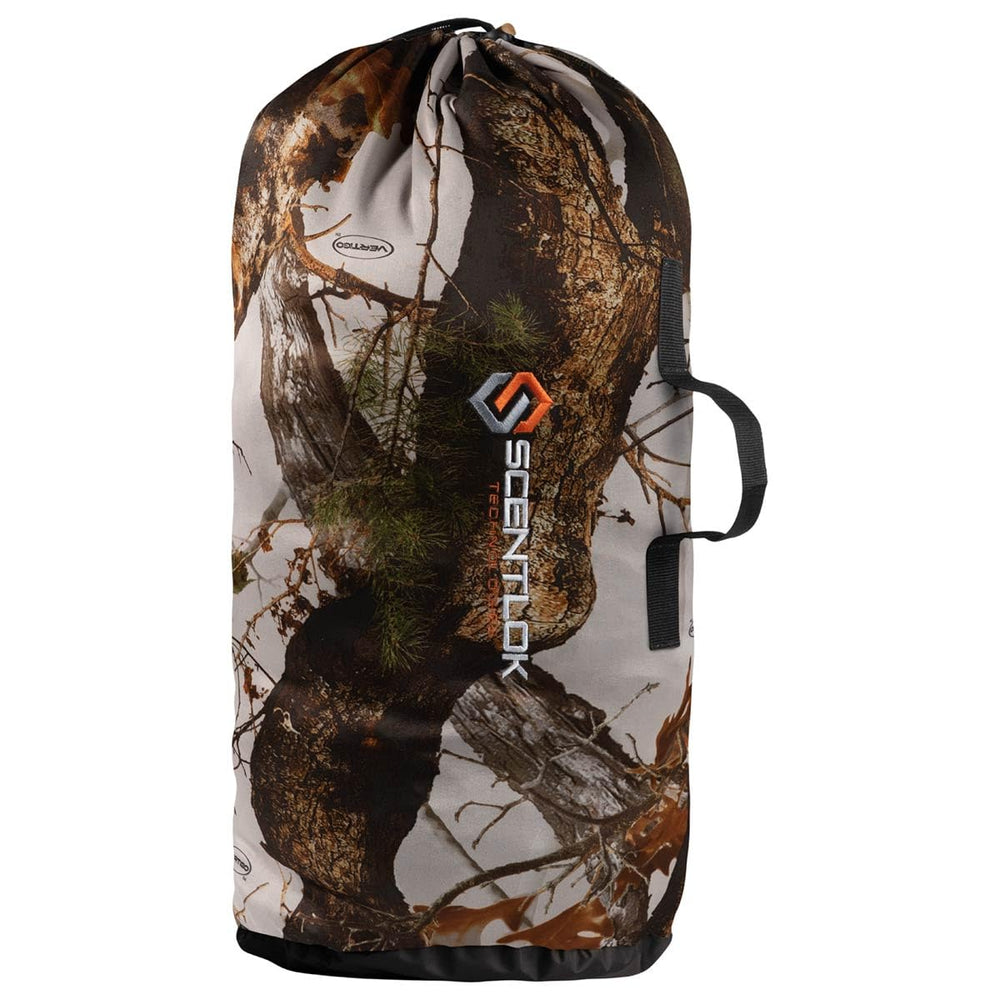 ScentLok Stuff Sack Duffel in Vertigo Grey 50% demonstrates durable gear storage and odor-control readiness