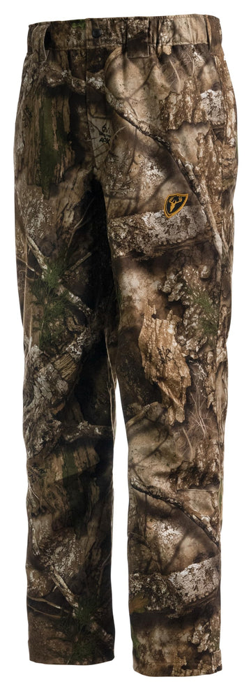 SCENTBLOCKER Drencher pants waist adjustment features improve fit during movement.