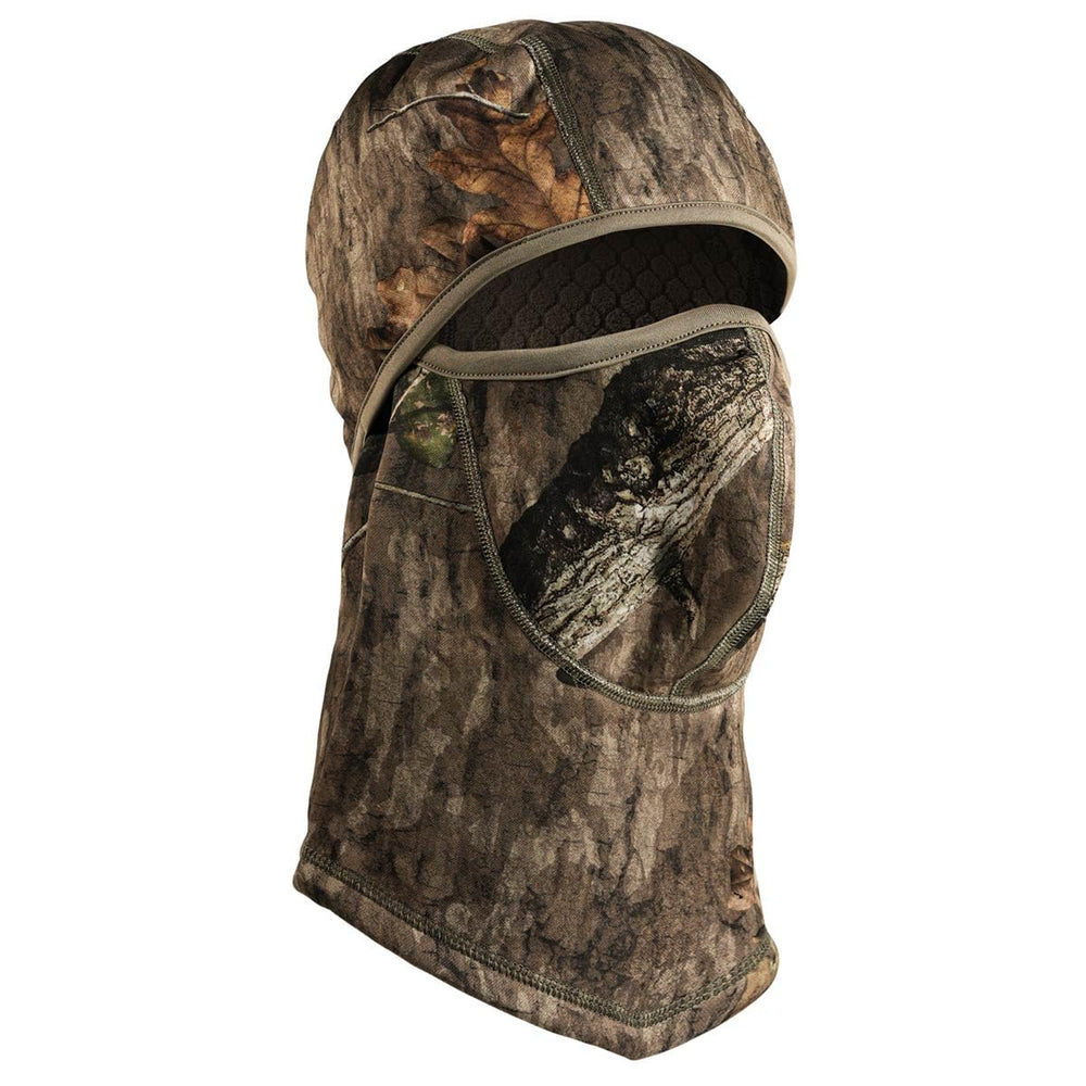 SCENTBLOCKER Shield Series S3 Headcover worn with beanie and contoured fit