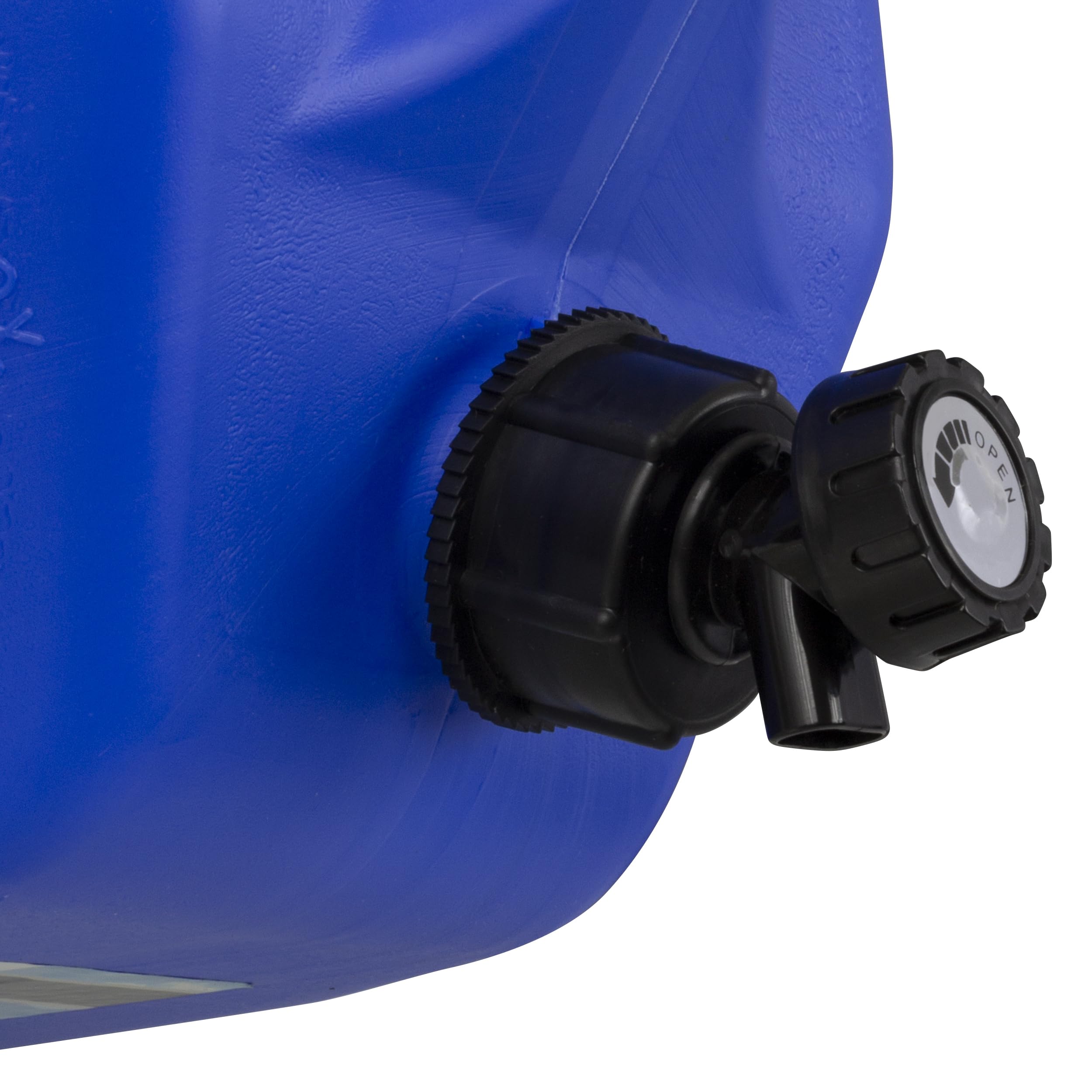 Scepter Flow Control transport-ready jug simplifies carrying for camping trips.