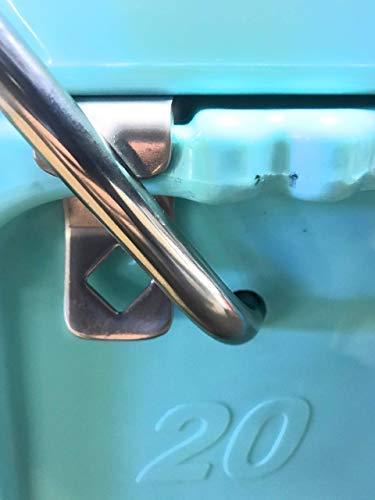 Diamond-hole detail provides wiggle room for lock placement.