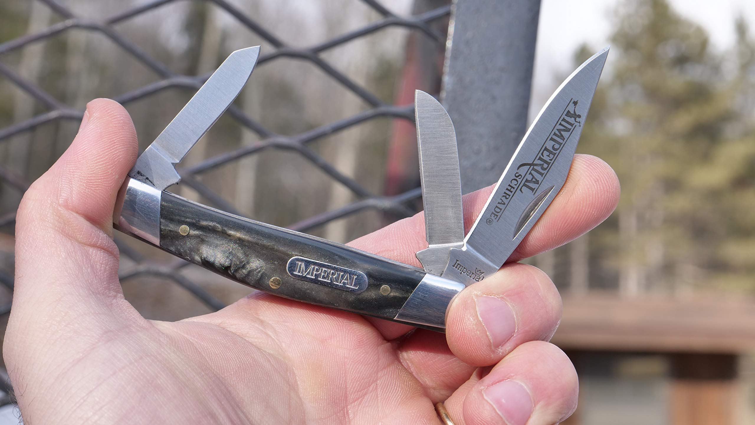 Product dimensions and weight of Schrade Imperial IMP16S Stockman
