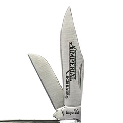 Sheepsfoot blade on Schrade Imperial IMP16S Stockman folding knife