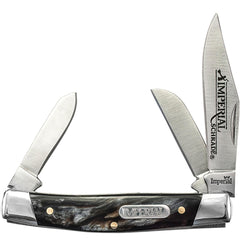Schrade Imperial IMP16S Stockman folding knife with clip point blade and POM handle