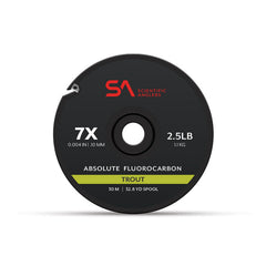 Scientific Anglers Absolute fluorocarbon trout tippet spool for stealthy presentations.