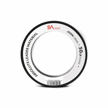 Scientific Anglers Absolute Leader Material S20-40lb spool for versatile fly fishing leaders.