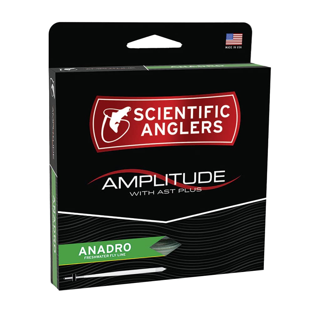 Scientific Anglers Amplitude Anadro fly line front view with Dry Tip Technology for better line control