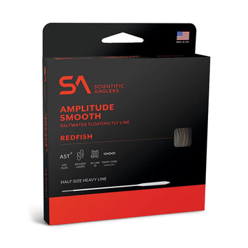 Scientific Anglers Amplitude Smooth Redfish Warm Line front taper enables quick casts with large flies.
