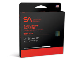 Scientific Anglers Amplitude Smooth Titan GT line back view showing durability for tropical casting.