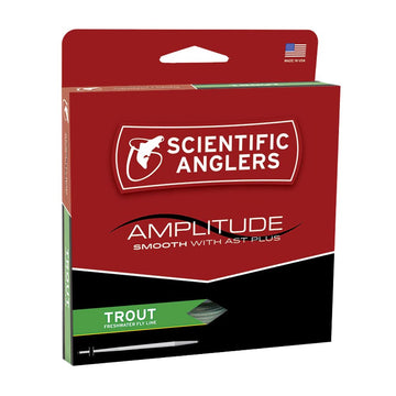 Scientific Anglers Amplitude Smooth Trout 3wt coating close-up shows durable slickness for easier casting