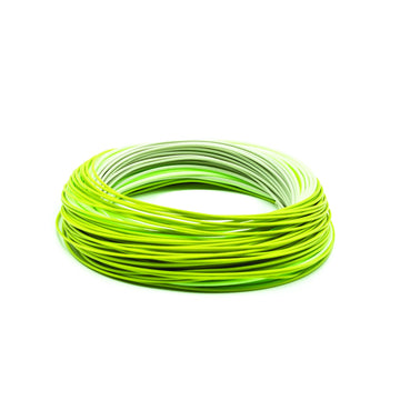 Scientific Anglers Amplitude Trout WF5F casting action image demonstrates long-range accuracy