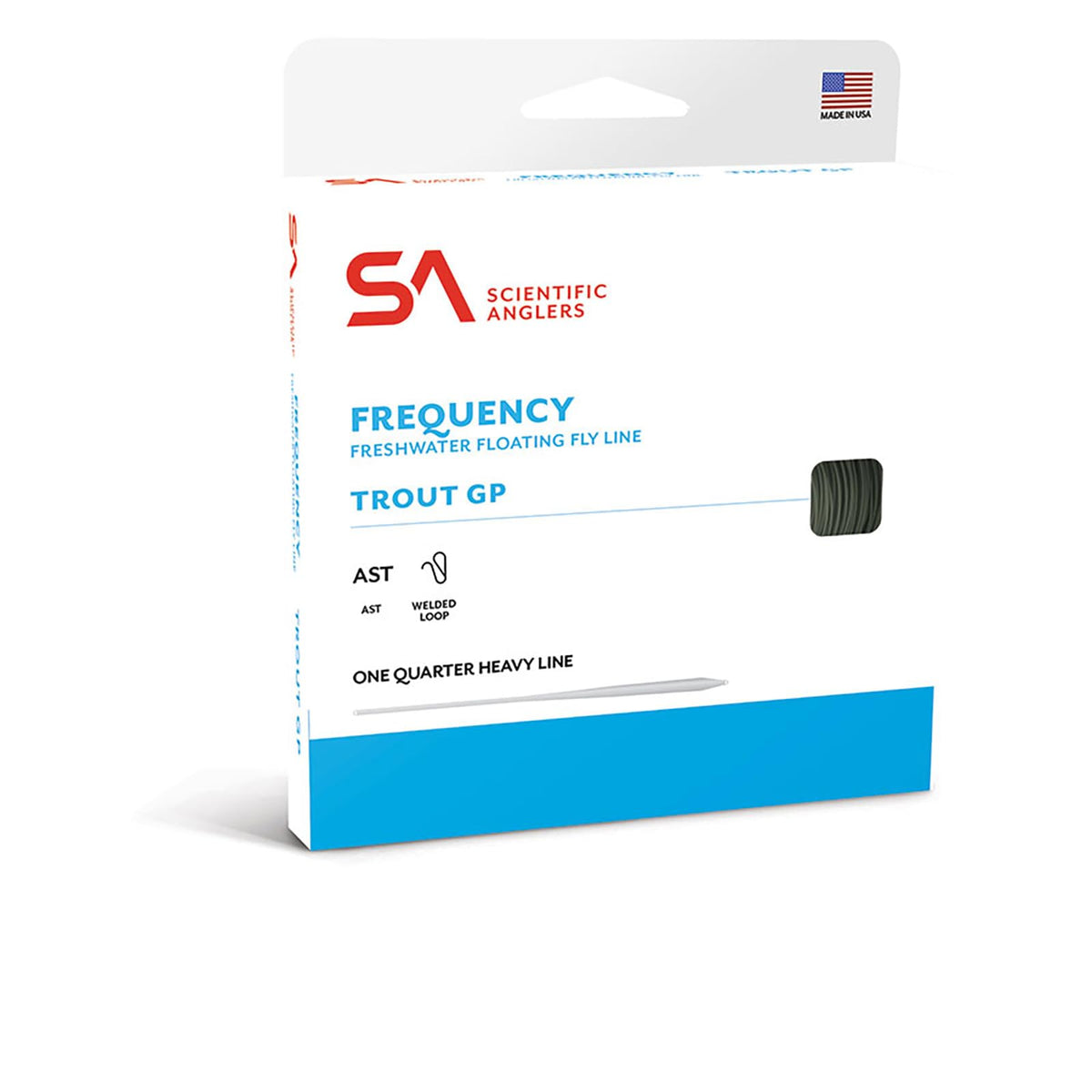 Scientific Anglers Frequency Trout GP WF5F on water enables precise presentations.