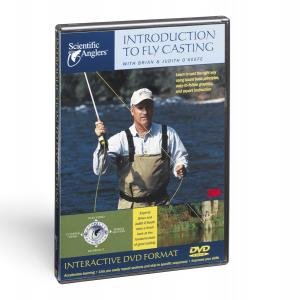 Scientific Anglers Introduction to Fly Casting DVD cover for learning basic techniques and precision on water