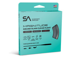 Scientific Anglers Magnitude Smooth Grand Slam fly line demonstrates full-clear stealth presentation for low-visibility casts.