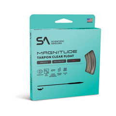 Scientific Anglers Magnitude Smooth Tarpon 12' clear-tip helps track the fly with stealth.