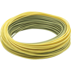 Scientific Anglers Mastery Trout GP WF5F Butter Sage coating detail improves shootability and control.