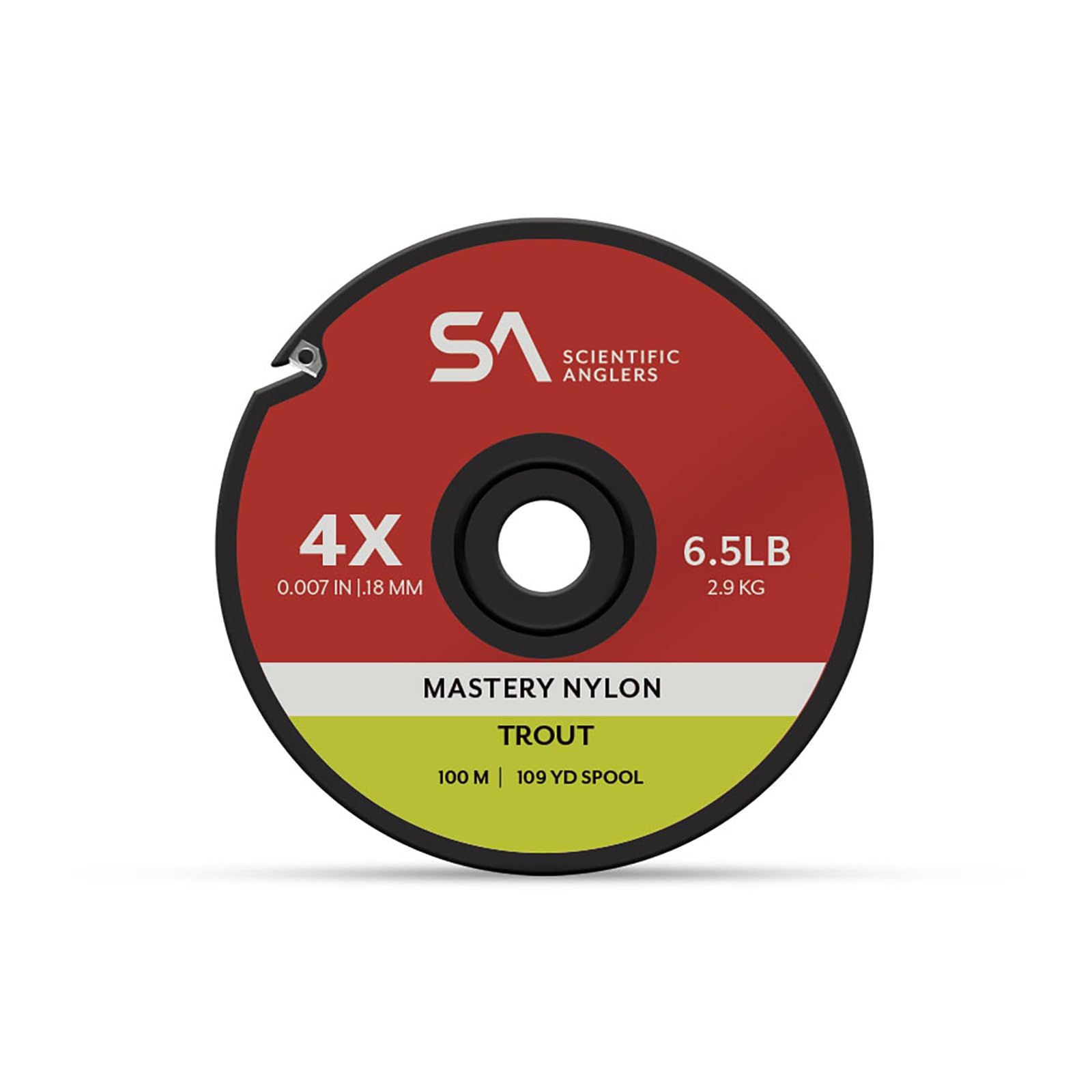 Scientific Anglers Mastery Trout Tippet 100m 5X spool for versatile dry-to-nymph trout fishing