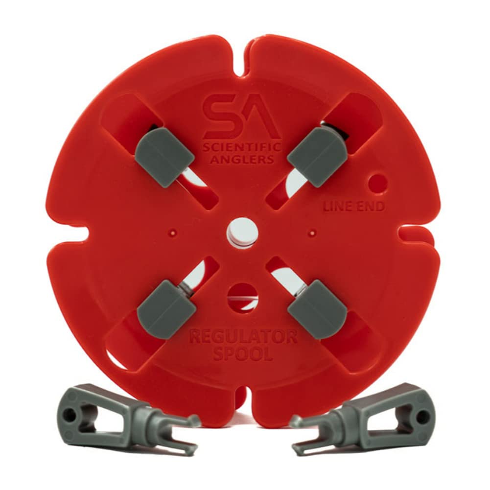 Regulator Spool Red/Grey - side angle