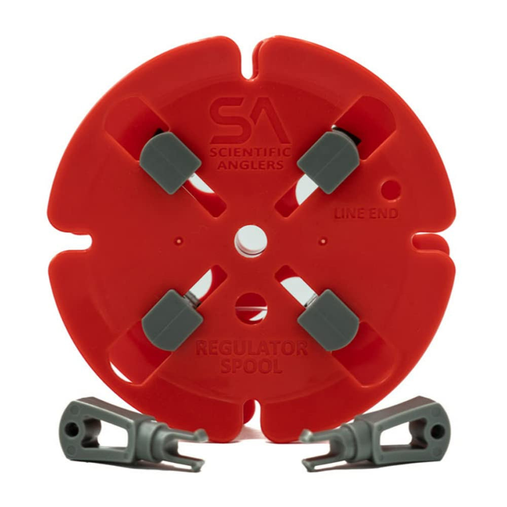 Regulator Spool Red/Grey - side angle