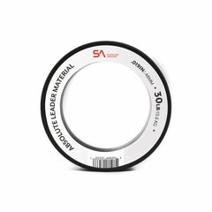 Scientific Anglers SA Absolute Leader S20-50lb spool; durable nylon leader for general purpose fishing.