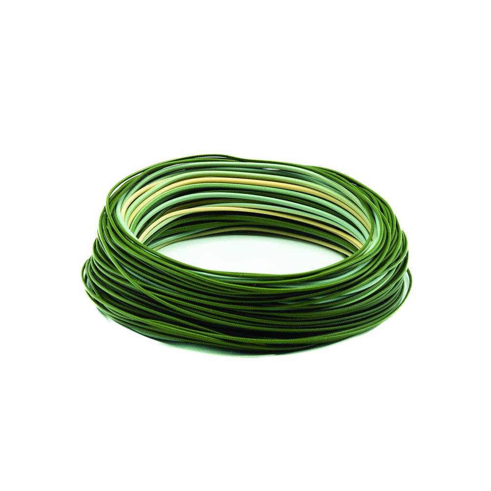 Bass fishing line shooting head on water for long casts