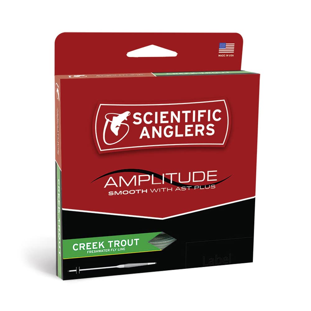 Scientific Anglers SA Amplitude Smooth Creek Trout WF4F front view for creek casting and short-range control
