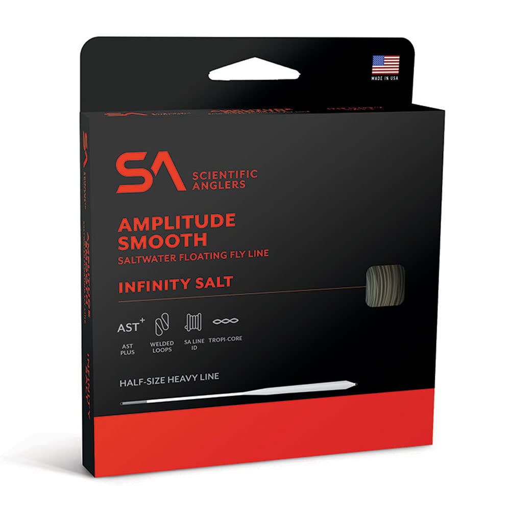 Scientific Anglers Infinity Salt line with extended head length for distance accuracy.