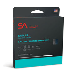 Scientific Anglers SA Sonar Saltwater Intermediate WF7I clear head enables stealthy presentations